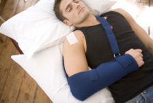 sleeping with your arm in a sling