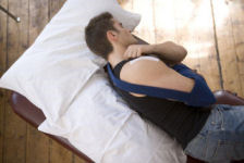 sleeping with your arm in a sling